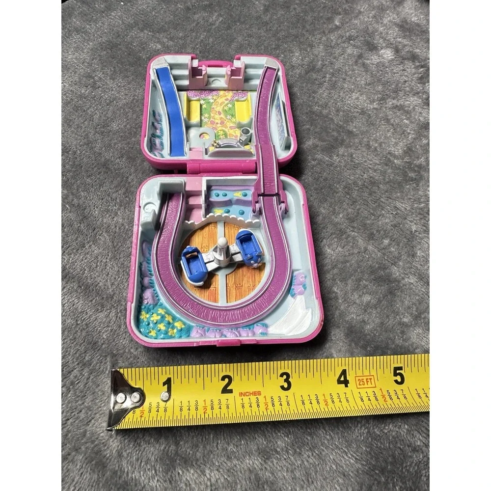 Vintage Polly Pocket 1989 Polly's World Fun Fair Amusement Park Figure Bluebird